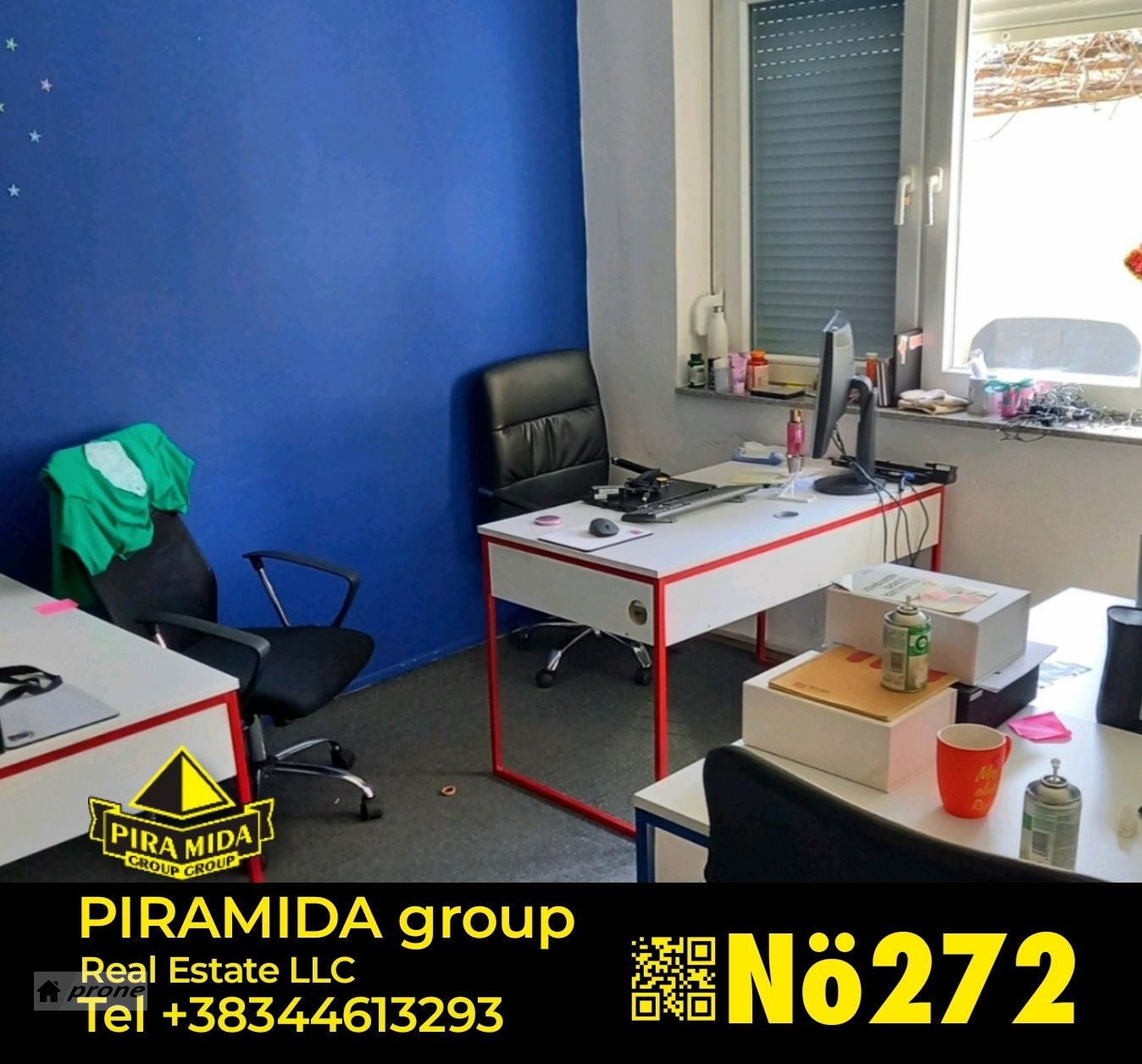 Lëshohet lokali 136/m² me qira Pejton Prishtinë