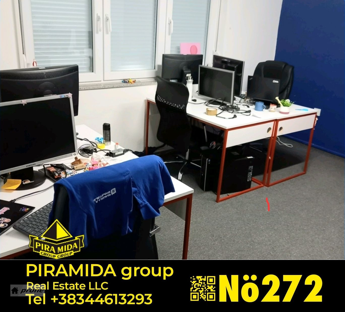 Lëshohet lokali 136/m² me qira Pejton Prishtinë