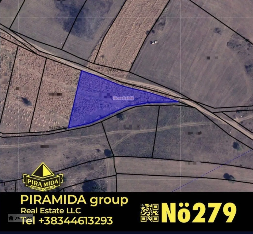 Shitet toka 19.4 ari te burgu Pasjak Gjilan/Kosovë